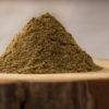 A pile of hemp seed flour Tetragenom